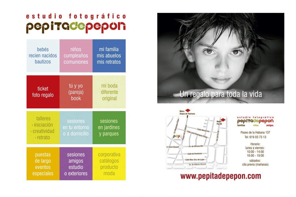 ¡Pepita de Pepón estrena estudio fotográfico en Madrid!